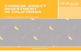 Chinese Direct Investment in California