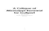 A Critique of Mississippi Renewal for Gulfport