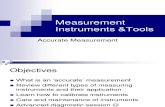 Measurement instruments and tools