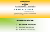 Anesthesia for Maxillofacial Procedure