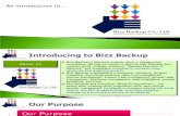 Introduction to Bizz Backup Co., Ltd. R5 ENG