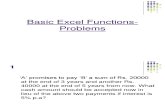 Basic Excel Functions_Problems