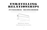 Unravelling Relationships; Pythagoras Reconsidered