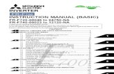 Mitsubishi F700 VFD Instruction Manual-Basic
