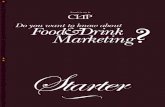 Want to know more about Food and Drink Marketing?
