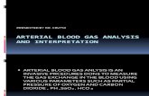 Arterial Blood Gas Analysis and Interpretation