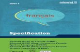 GCSE French Spec Issue 3 UG025111_090112