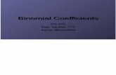 25 Binomial Coefficients