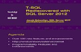 T SQL Rediscovered With SQL Server 2012