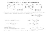 Transformer Voltage Regulation