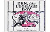 Ben, The Luggage Boy - Horatio Alger