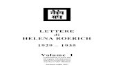 Lettere Helena Roerich Vol I