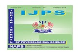 INDIAN JOURNAL OF PSYCHOLOGICAL SCIENCE, Dec-2011