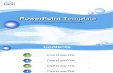 PowerPoint Template - Blue