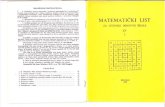 Matematicki list 1980 XV 2