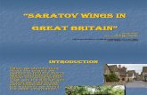 Saratov wings in the UK для амер центра