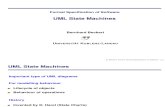 Formal Specification of Software Uml State Machines