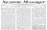 Nazarene Messenger - May 20, 1909