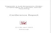 Economic Justice Conference 2013 Report