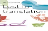 Domus Academy - Lost in Translation