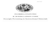 2012 Instructional Materials Statutes