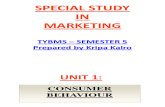 Unit 1- Consumer Behavior