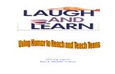 Laugh and Learn Using Humor to Reach and Teach Teens
