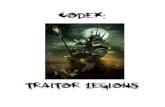 Codex Traitor Legions