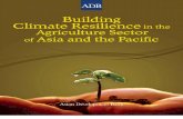 ADB Building Climate Resilience Agriculture Sector