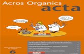 Acros Organics acta N°006