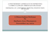 Barbara Thompson Dissertation Defense PPT. (USE THIS COPY)