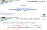 Dallattuale programma sanità pubblicaal nuovo programma 2007-2013:i nuovi obiettivi della strategia europea per la salute