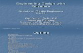 Engineering Deisgn With Polymers