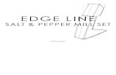 Edge Line Salt & Pepper Set