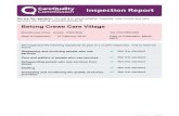 Belong Crewe Care Village Inspection Report March 2013