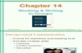 Chapter 14 - Working & Writing