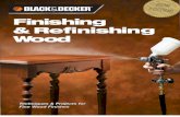 133172999 Black Decker Finishing Refinishing Wood