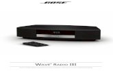 BOSE Owners-guide Wave-Radio AM352162 00 Tcm6-36078