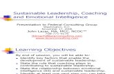 Sustainable Leadership Coaching and EmotionalIntelligence