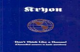 Kryon Book-02 Don't Think Like a Human