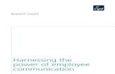Power of  Employee Communication