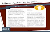 Sylvan Lake Declaration