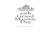 Grand Masonic Day 29