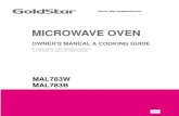Microwave MAL783W Manual