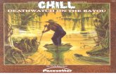 Pacesetter - Chill 1st Ed- Deathwatch on the Bayou