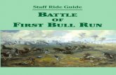 Staff Ride Guide Battle of First Bull Run