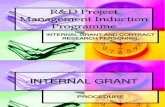 Internal Grant and Contract Research Personnel SlidInternal Grant