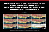 Report of the Committee for Inspection of M/s Adani Port & SEZ Ltd. Mundra, Gujarat