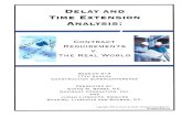 Delay and Time Ext Analysis