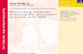 Maximising Progress - Ensuring the Attainment of Pupils With SEN - Part 1 2004